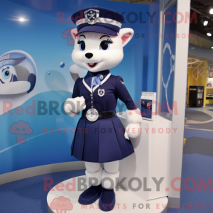 Navy Armbånd maskot kostyme...