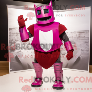 Disfraz de mascota Magenta...
