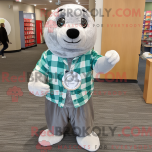 Costume de mascotte Silver...