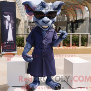 Navy Gargoyle maskot...
