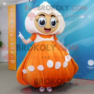 Orange Oyster maskot...