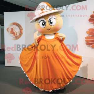 Orange Oyster mascot...