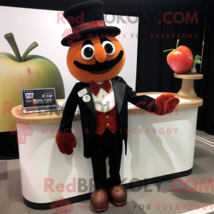 Rust Apple mascot costume...