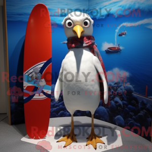 Silver Gull maskot kostyme...