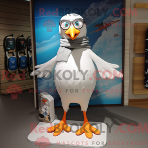 Silver Gull maskot kostyme...