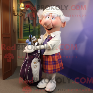 Golf Bag mascot costume...