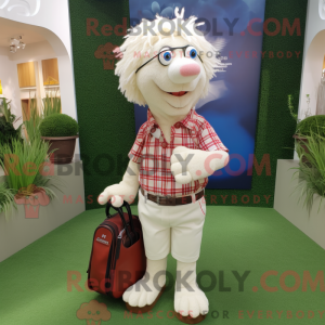 Golf Bag mascot costume...