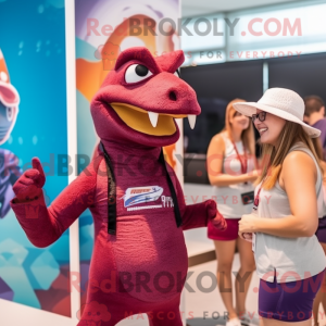 Maroon Deinonychus...