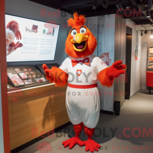 Red Rooster maskodraktfigur...