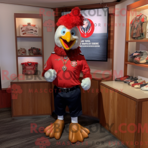Maskotdraktfigura Red...