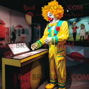 Costume mascotte de clown...