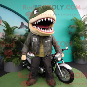 Forest Green Megalodon...