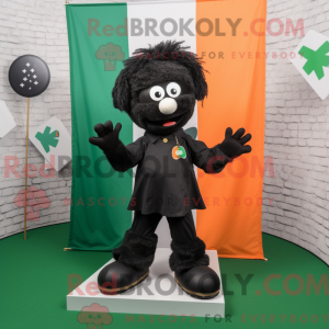Black Irish Flag...