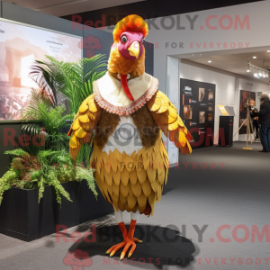 Gold Pheasant mascot...