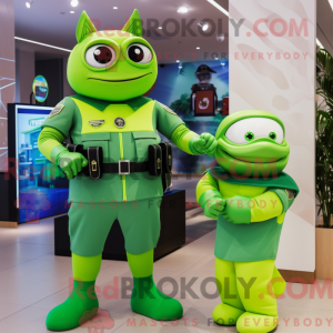 Disfraz de mascota de...