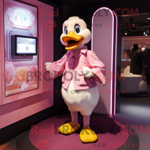Maskottchenkostüm Rosa...