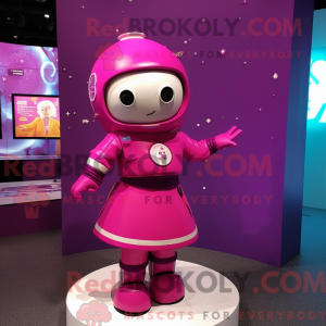 Disfraz de mascota Magenta...