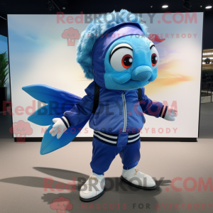 Figura de máscara de peixe...