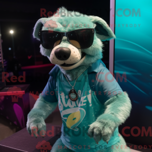 Disfraz de mascota Teal...