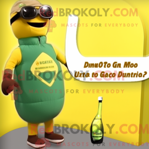 Olive Bottle Of Mustard...