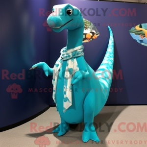 Costume mascotte Diplodocus...