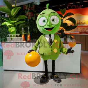 Oliven mandarin maskot...