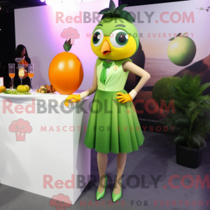 Oliven mandarynka maskot...