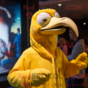 Yellow Vulture mascot...