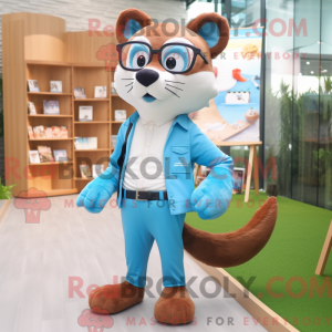Disfraz de mascota Sky Blue...