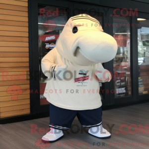 Cream Pukkelhval maskot...