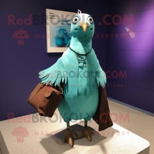 Turquoise Pigeon mascotte...