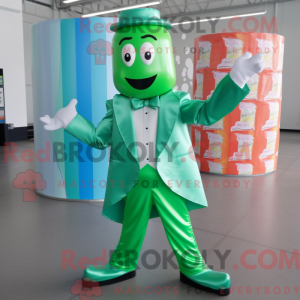 Maskottchenkostüm Grüne...