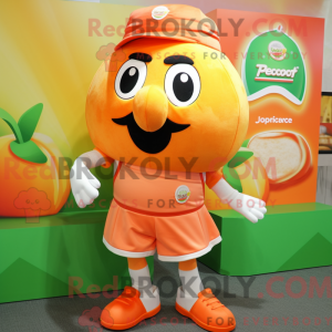 Peach Aglet maskot kostume...