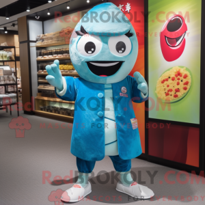 Turkis Sushi-maskotkostyme...