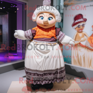 Squash mascot costume...