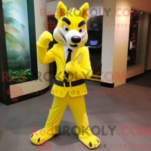 Disfraz de mascota Lobo...