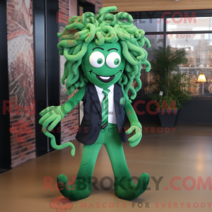 Forest Green Medusa maskot...