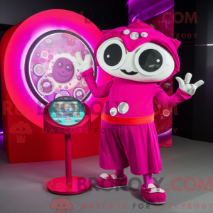 Magenta forlovelsesring...