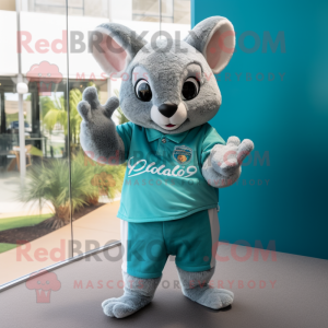 Teal Chinchilla mascotte...