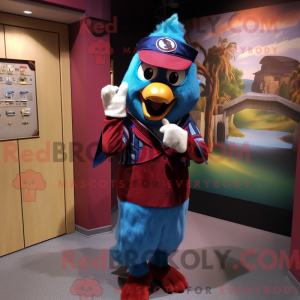 Maroon Blue Jay...