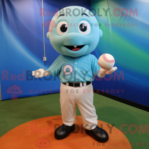 Cyan Baseball Ball maskerad...