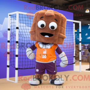 Rust Volleyball Net maskot...