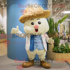 Cream Onion maskot kostume...