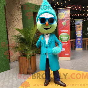 Turquoise Biryani mascot...