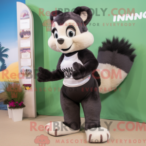 Skunk-maskotdraktfigur...