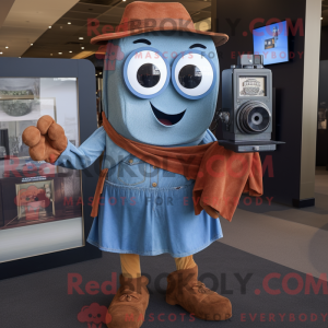 Rust Kamera maskot kostume...