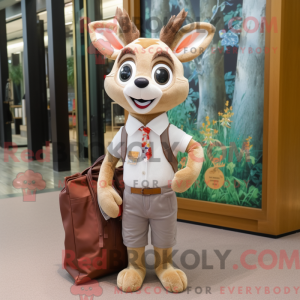 Hertenmascottekostuum...