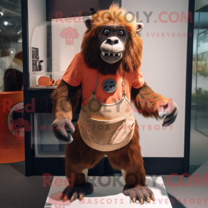 Rust bavian maskot...