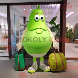 Limegrønn...