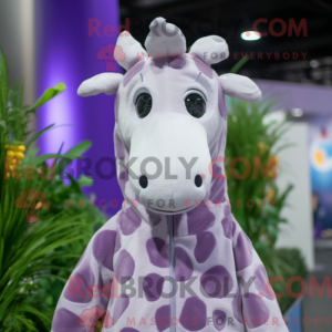 Máscara de girafa lavendel...